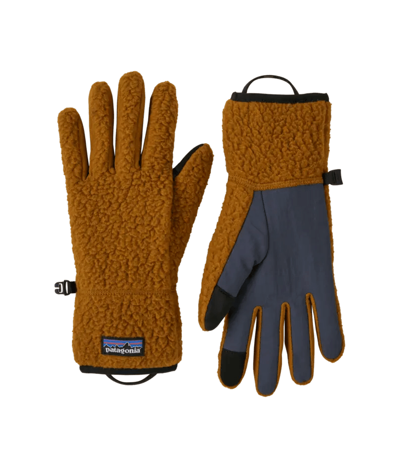 Patagonia Retro Pile Gloves Black XL