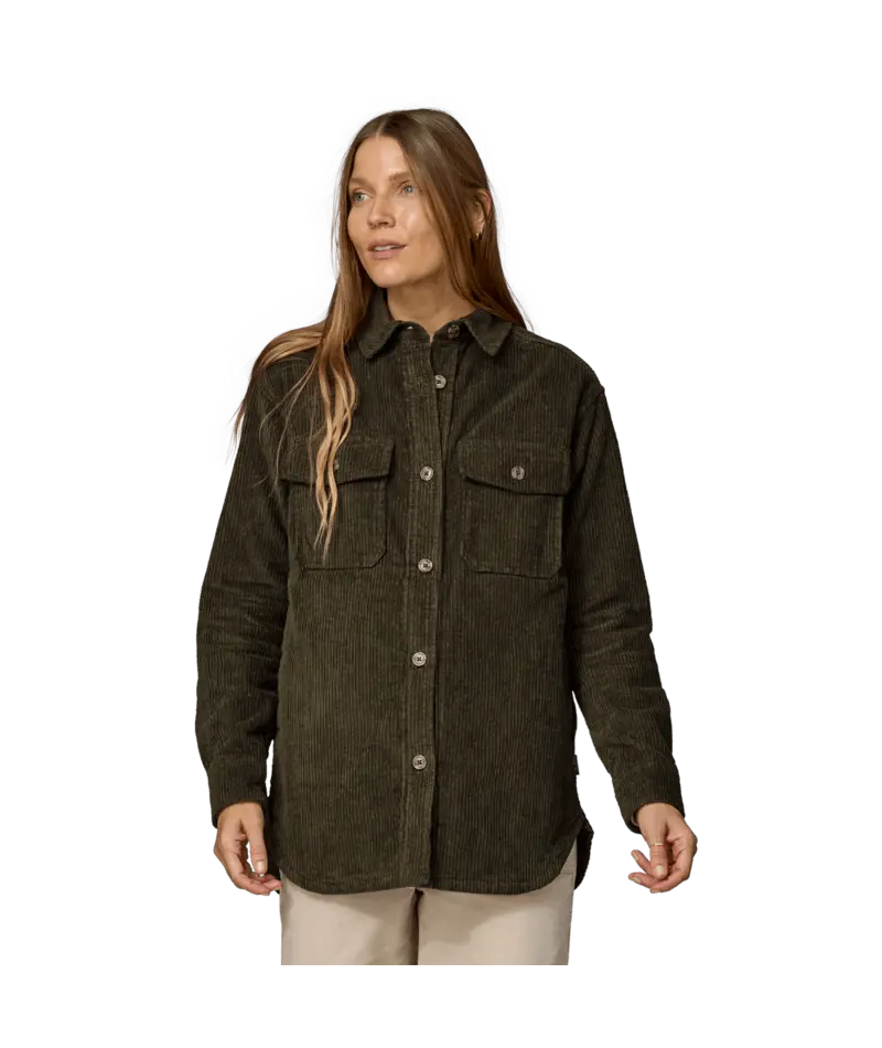 Women's Corduroy Overshirt Jacket