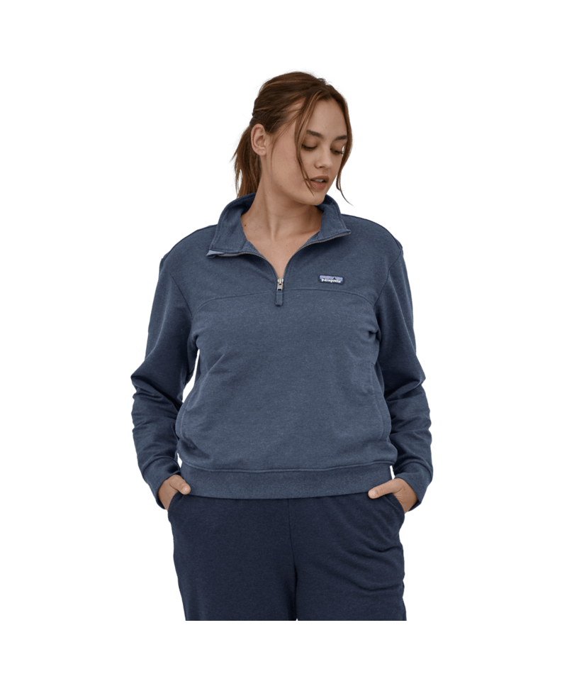 Patagonia Women's Ahnya Fleece Pullover (Dyno White) - Sweaters
