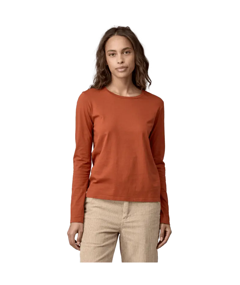 Women's Long-Sleeved Regenerative Organic Certified Cotton Tee