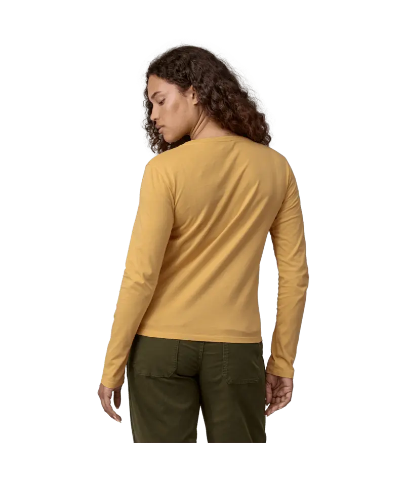 Women's Long-Sleeved Regenerative Organic Certified Cotton Tee