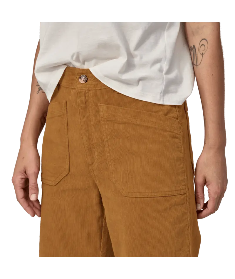 Women's Wide Leg Cord Pants