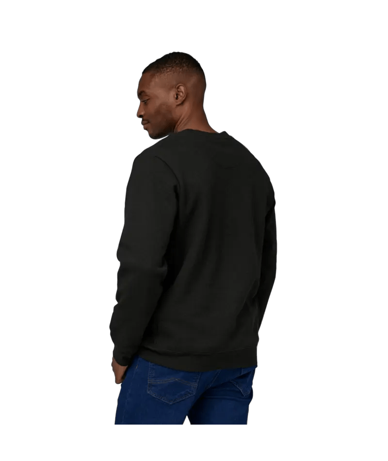 73 Skyline Uprisal Crew Sweatshirt in Ink Black | Patagonia Bend