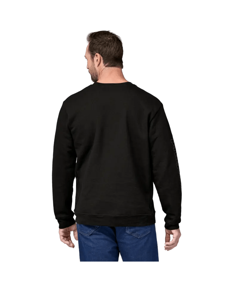 73 Skyline Uprisal Crew Sweatshirt in Ink Black | Patagonia Bend