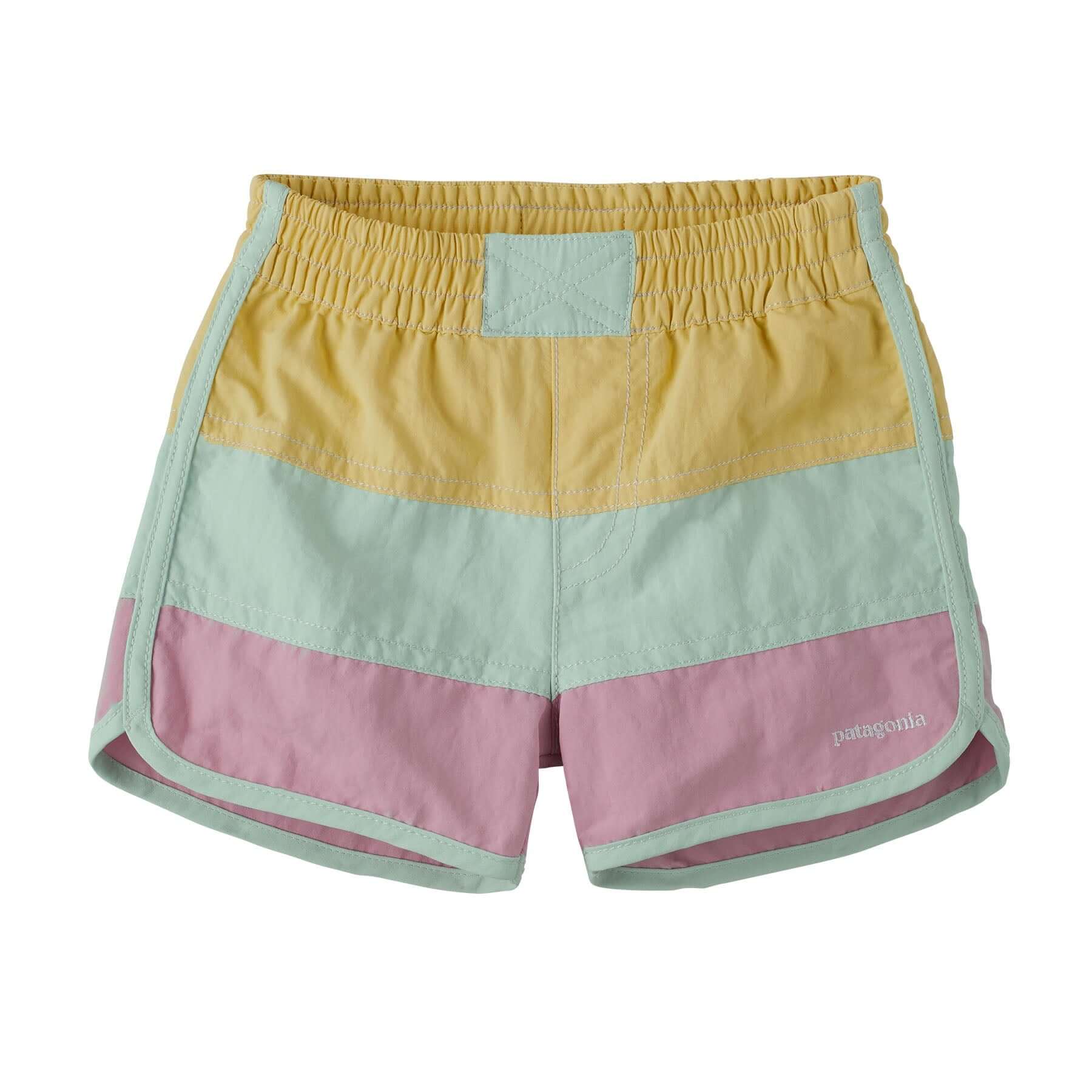 Baby Boardshorts in Milled Yellow | Patagonia Bend