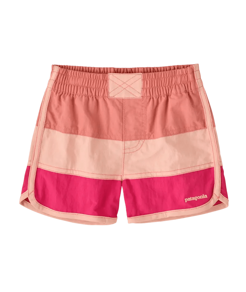 Baby Boardshorts in PEAK PINK | Patagonia Bend