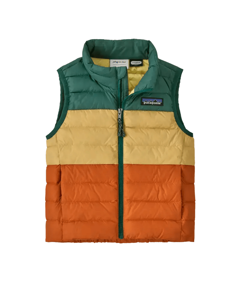 Baby Down Sweater Vest in Conifer Green | Patagonia Bend