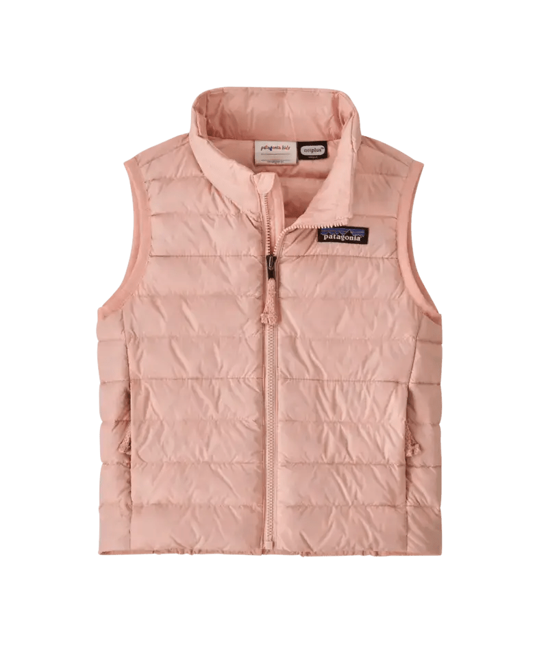 Baby Down Sweater Vest in Mallow Pink | Patagonia Bend