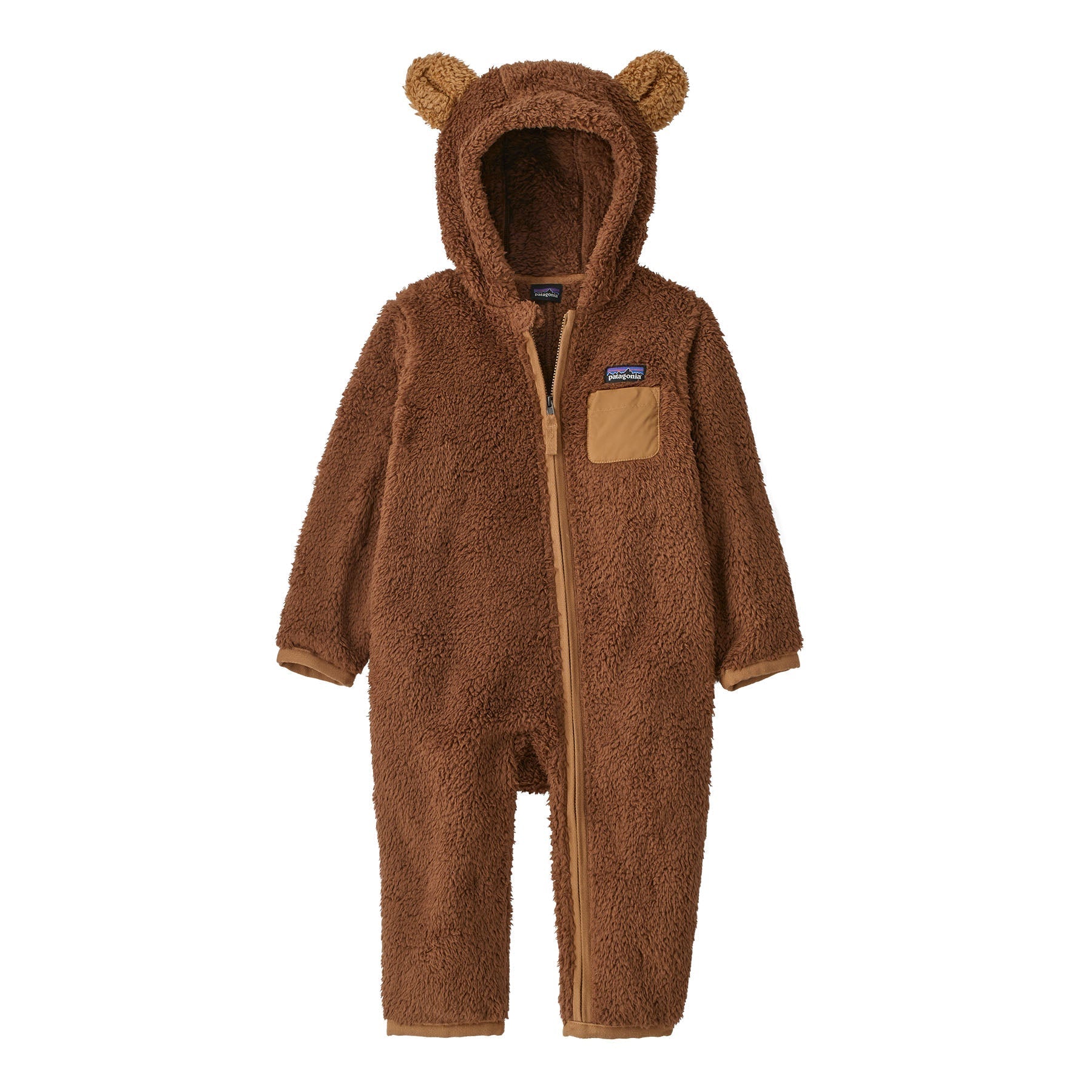 Baby Furry Friends Bunting in Moose Brown | Patagonia Bend