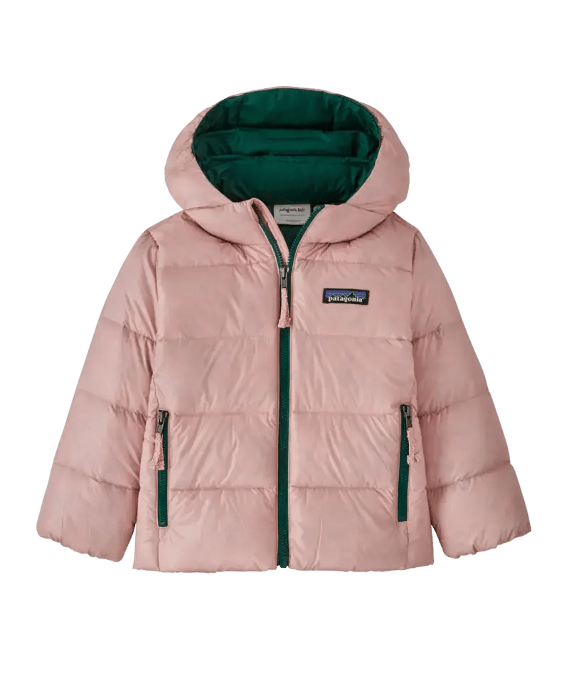 Baby Hi - Loft Down Sweater Hoody in Mallow Pink | Patagonia Bend