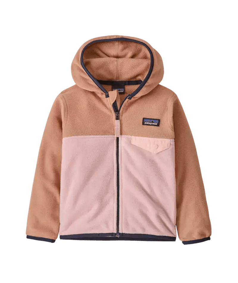 Baby Micro D Snap - T Jacket in Mallow Pink | Patagonia Bend