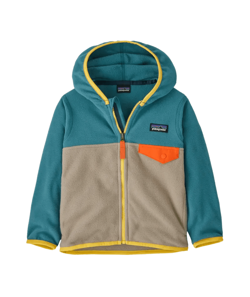 Baby Micro D Snap - T Jacket in Seabird Grey | Patagonia Bend