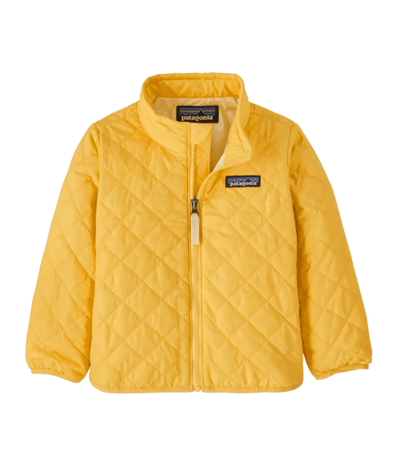 Baby Nano Puff Jacket in Nectar Yellow | Patagonia Bend