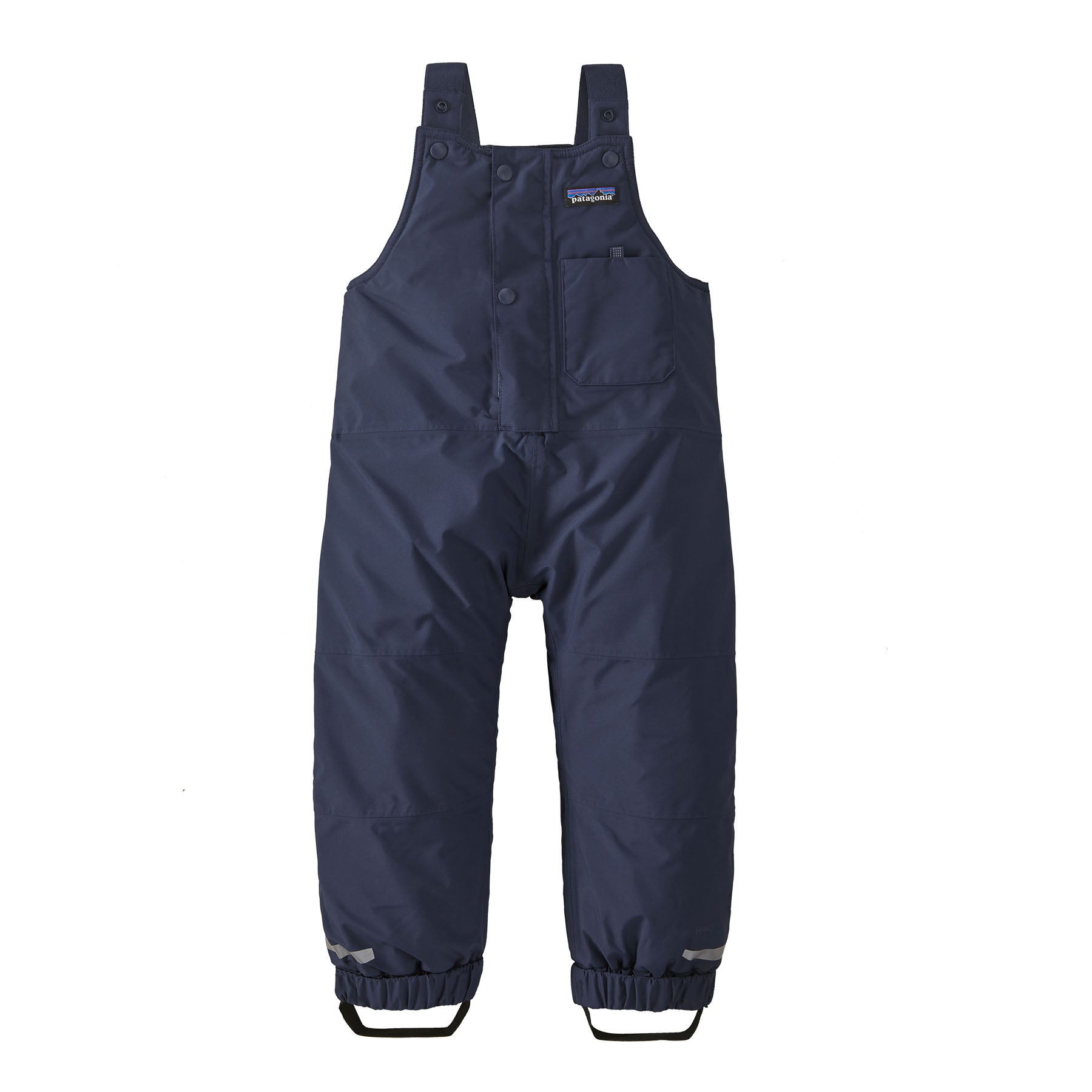 Baby Snow Pile Bibs in New Navy | Patagonia Bend