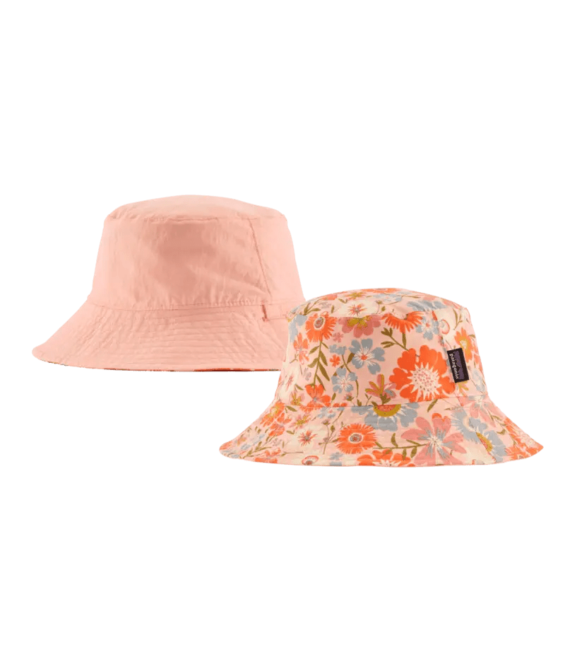 Baby Sun Bucket Hat in Way Back: Sunlit Pink | Patagonia Bend