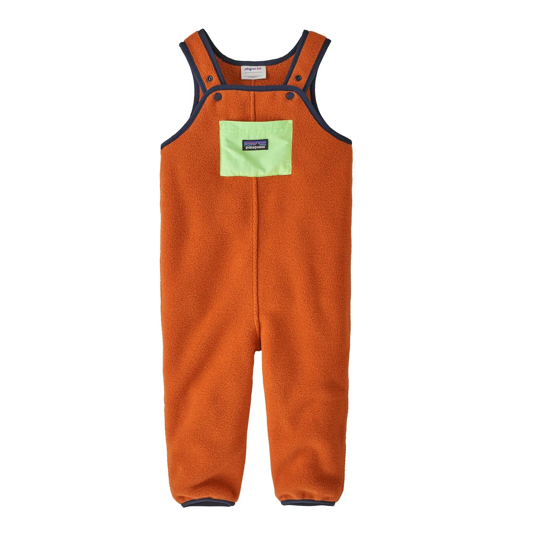 Baby Synchilla® Overalls in Redtail Rust | Patagonia Bend