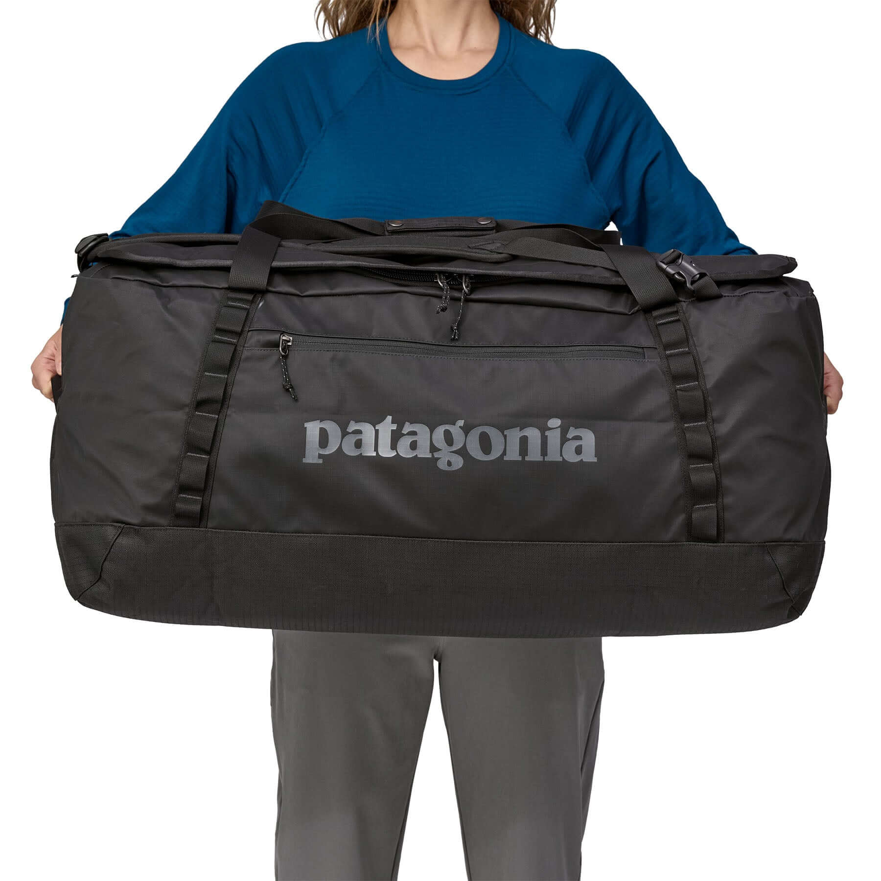 Black Hole Duffel 100L in BLACK | Patagonia Bend