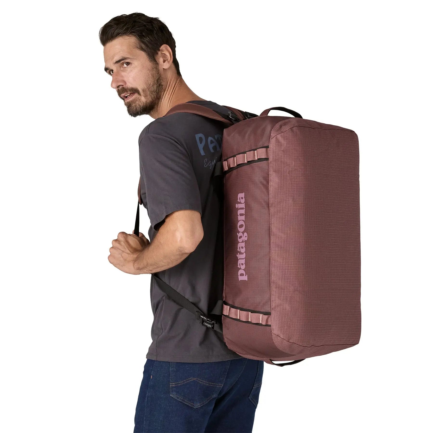 Black Hole® Duffel 55L in Dulse Mauve | Patagonia Bend