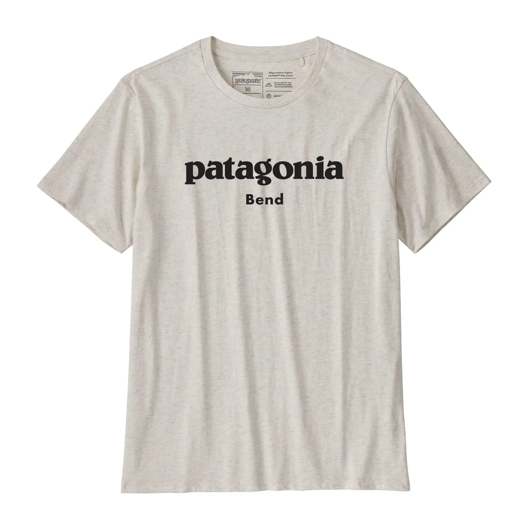 Daily Tee - Patagonia Bend in Birch White | Patagonia Bend