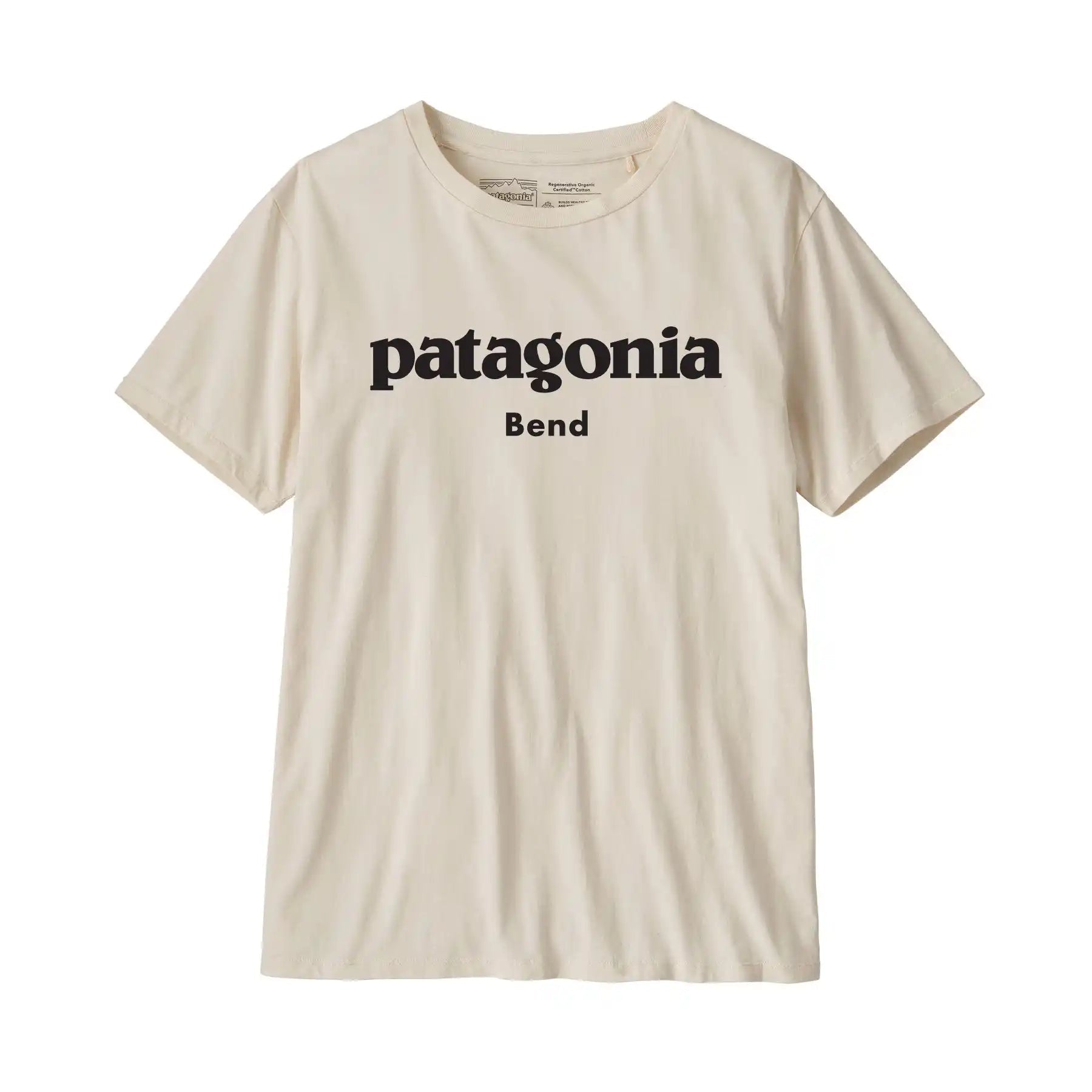 Daily Tee - Patagonia Bend in Undyed Natural | Patagonia Bend