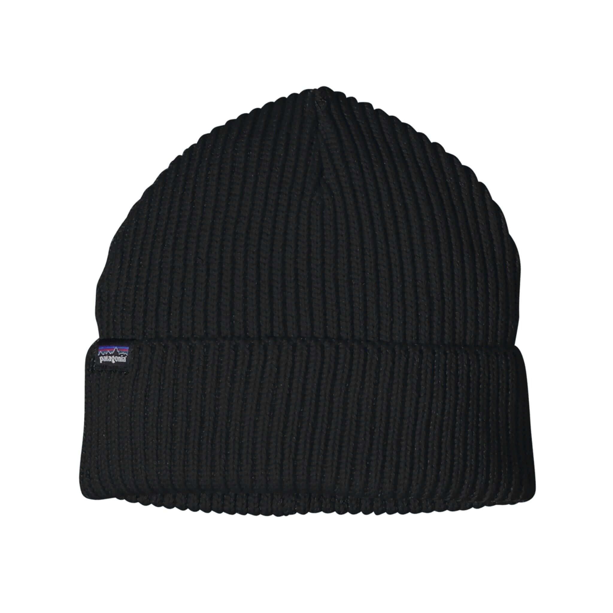 Fisherman's Rolled Beanie in Black | Patagonia Bend