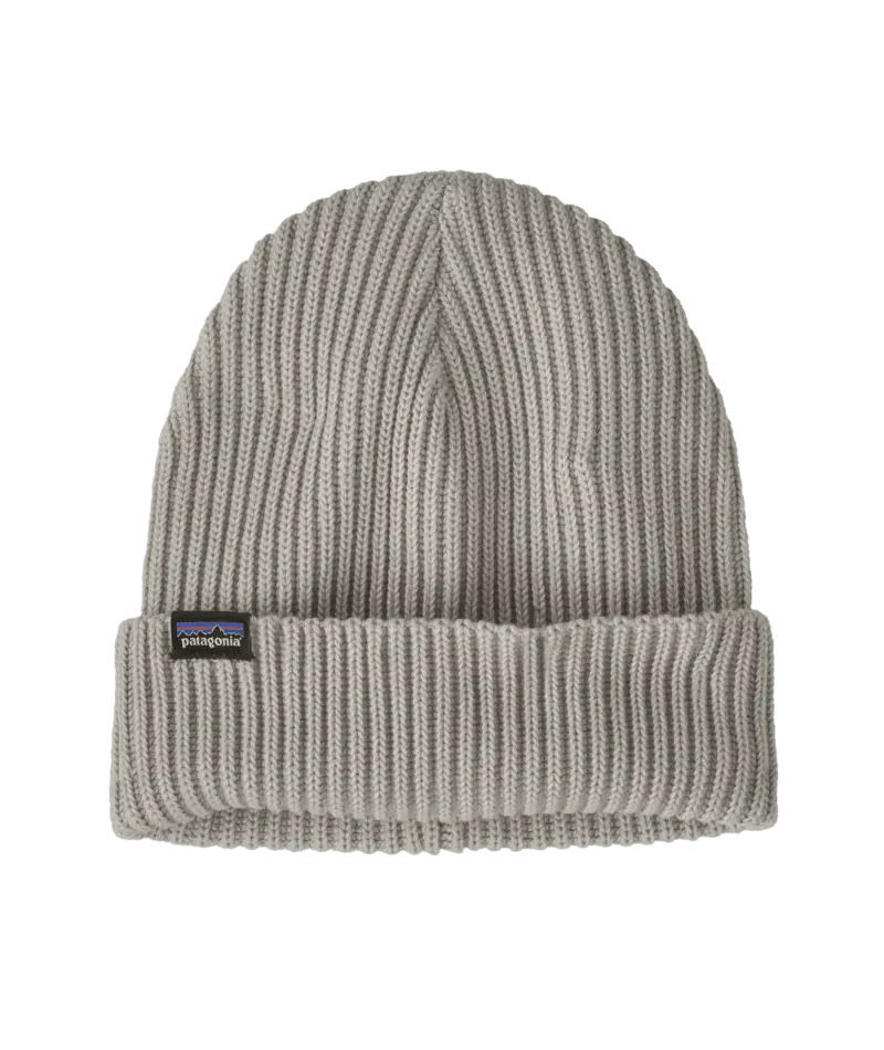 Fisherman's Rolled Beanie in Crisp Grey | Patagonia Bend