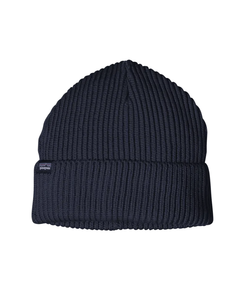 Fisherman's Rolled Beanie in Navy Blue | Patagonia Bend