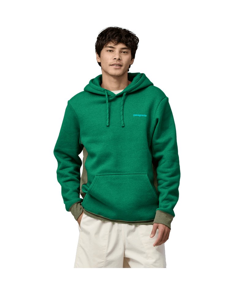 Fitz Roy Icon Uprisal Hoody in Gather Green | Patagonia Bend