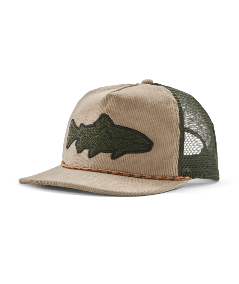 Fly Catcher Hat in Fitz Roy Trout: Seabird Grey | Patagonia Bend