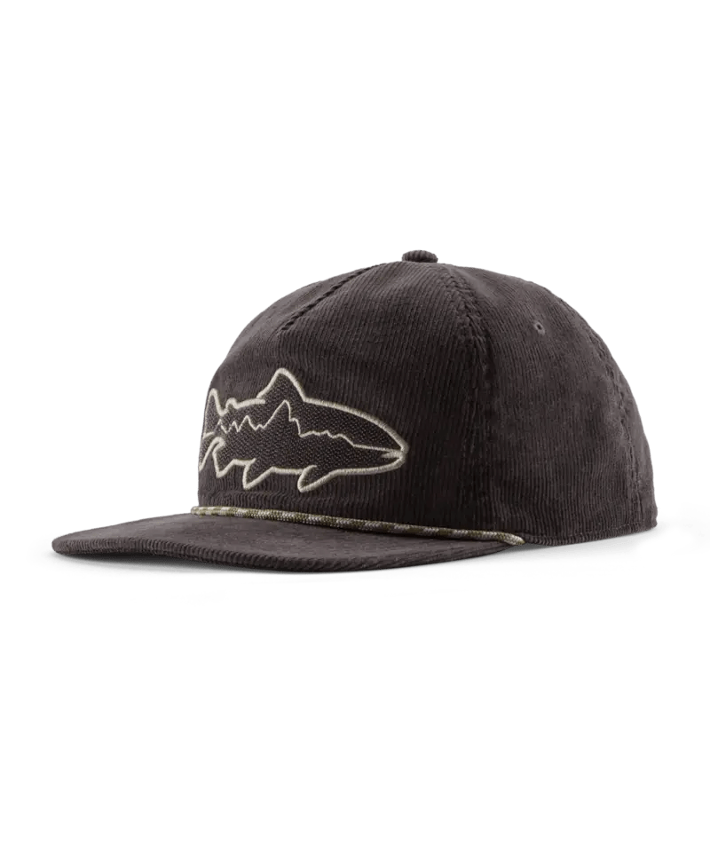 Fly Catcher Hat in Fitz Roy Trout: Ink Black | Patagonia Bend