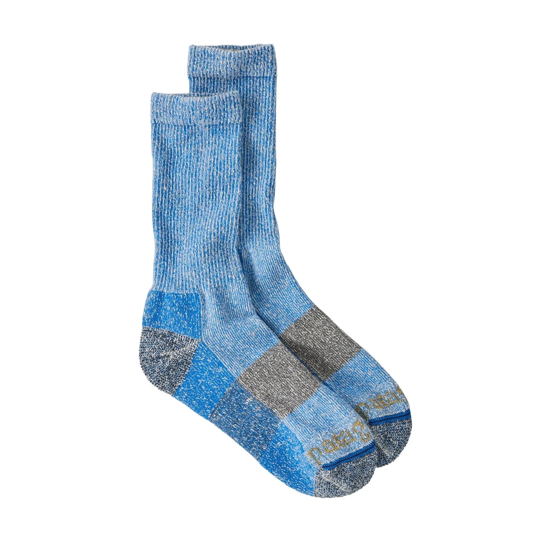 Hemp Crew Socks in Endless Blue | Patagonia Bend