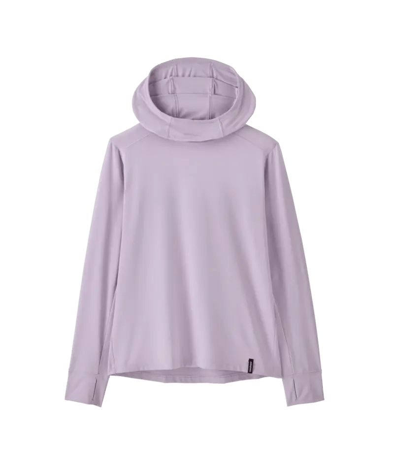 Kid's Cap Silk Weight Hoody in Foxglove Purple | Patagonia Bend