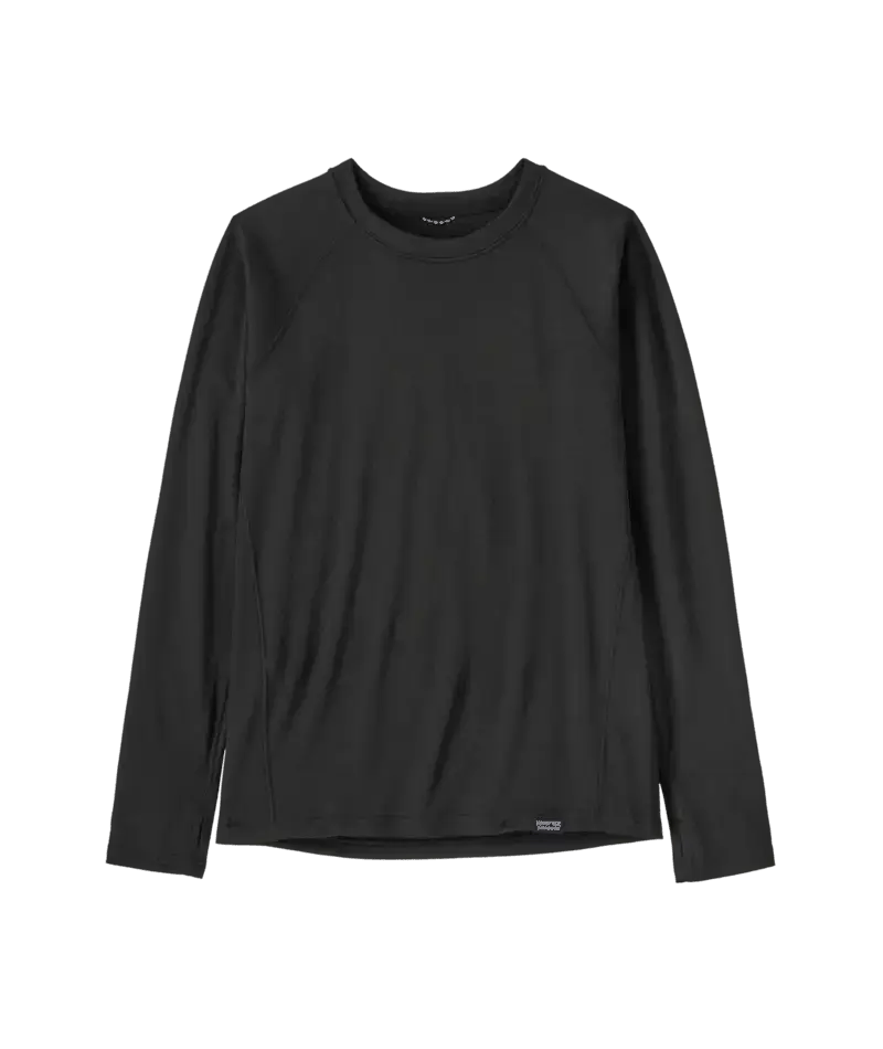 Kids' Capilene® Midweight Crew in Black | Patagonia Bend