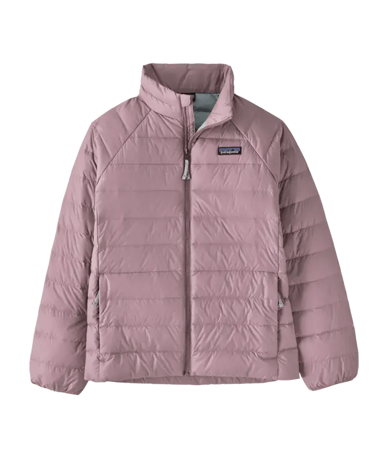 Kids' Down Sweater in Stormy Mauve | Patagonia Bend