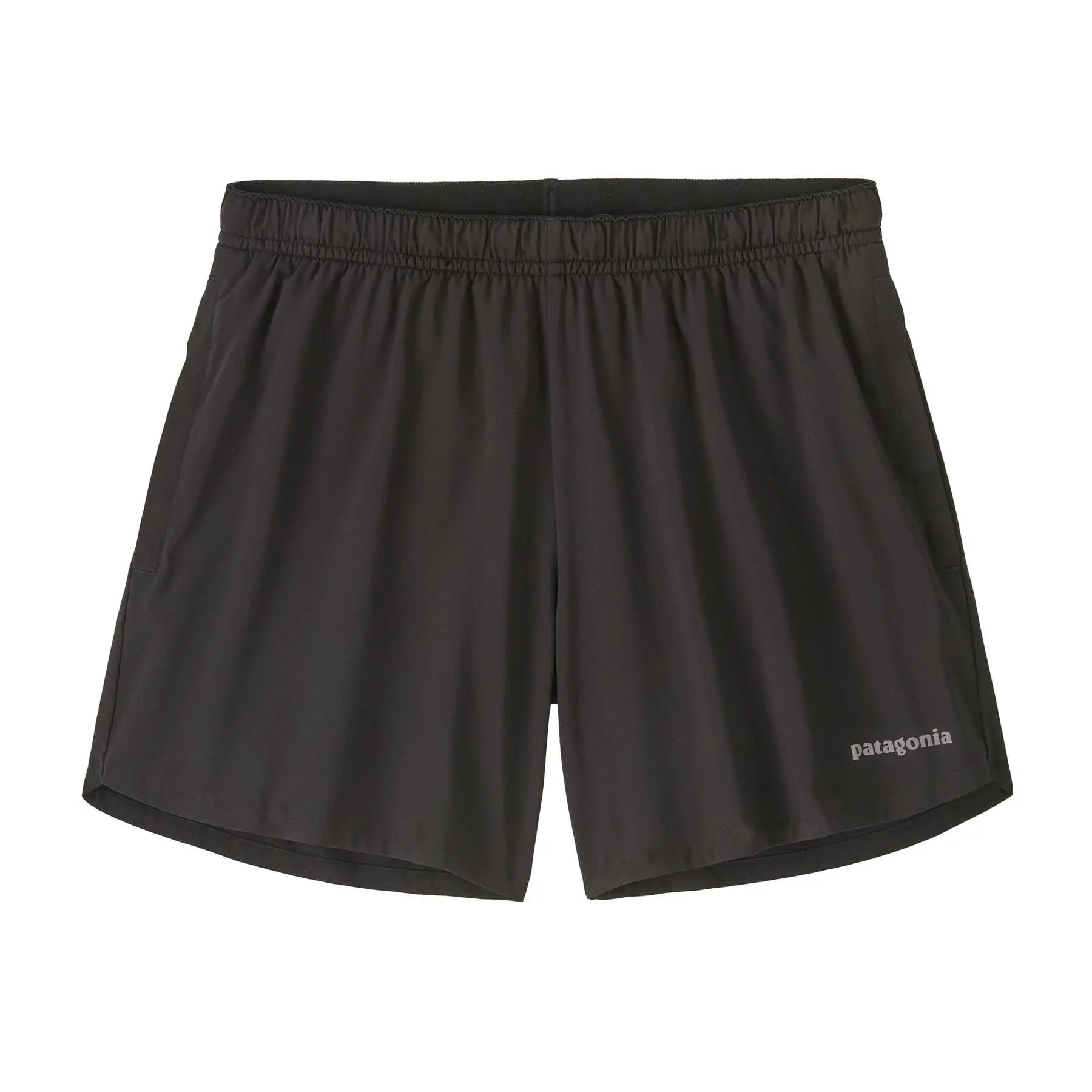 Kid's Multi Trails Shorts - 4 in. in Black | Patagonia Bend