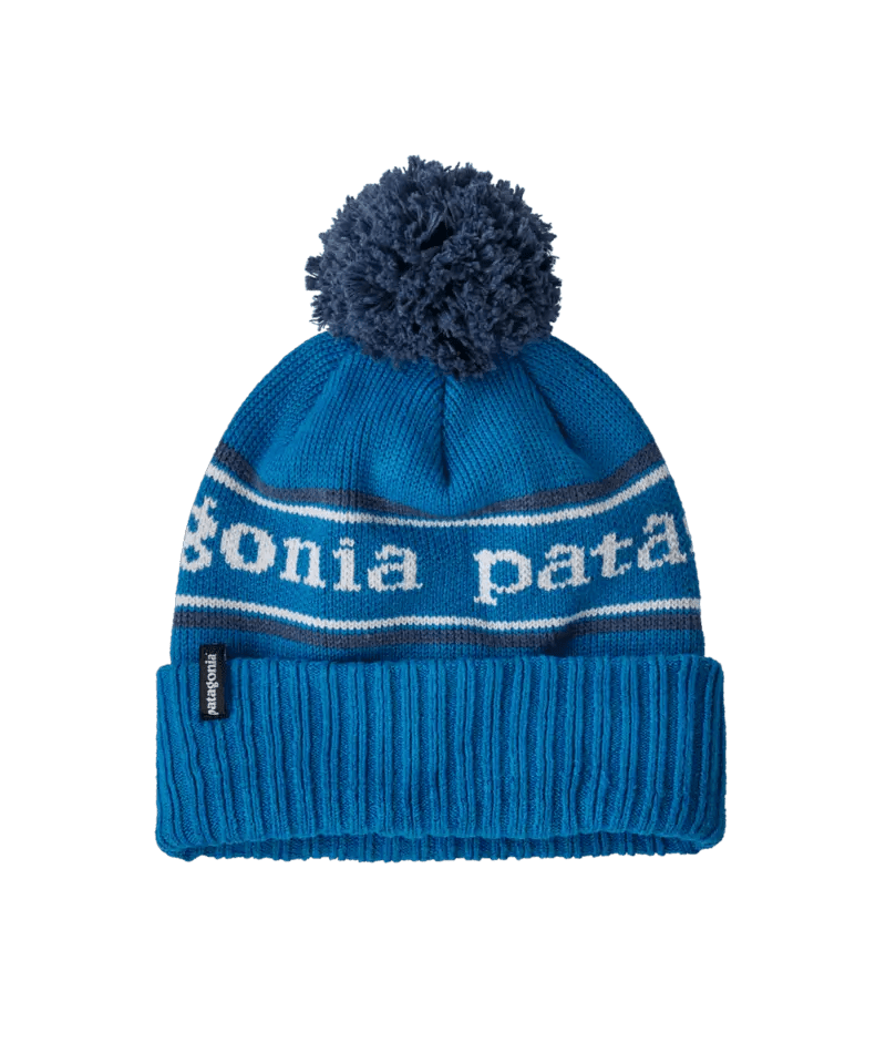 Kids' Powder Town Beanie in Park Stripe: Endless Blue | Patagonia Bend