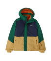 Kids' Powder Town Jacket in Conifer Green | Patagonia Bend