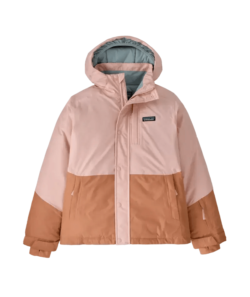 Kids' Powder Town Jacket in Mallow Pink | Patagonia Bend