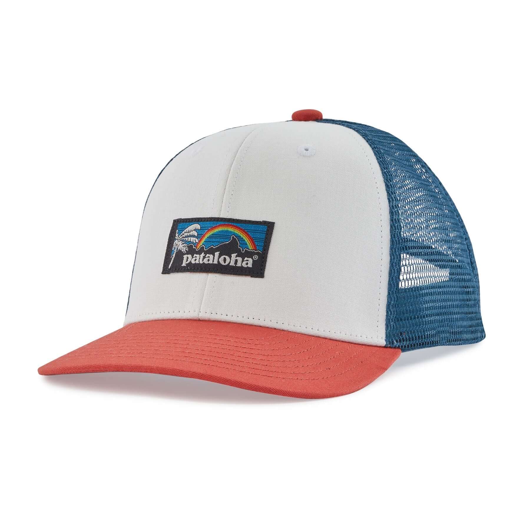 Kids' Trucker Hat in Patalokahi Label: Birch White | Patagonia Bend