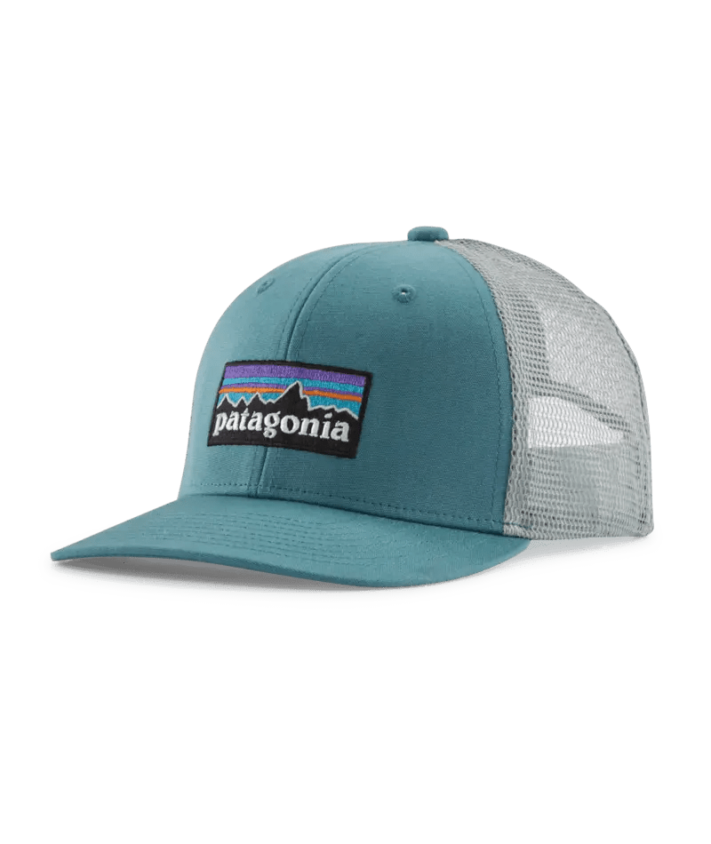 Kid's Trucker Hat in P - 6 Logo: Wetland Blue | Patagonia Bend