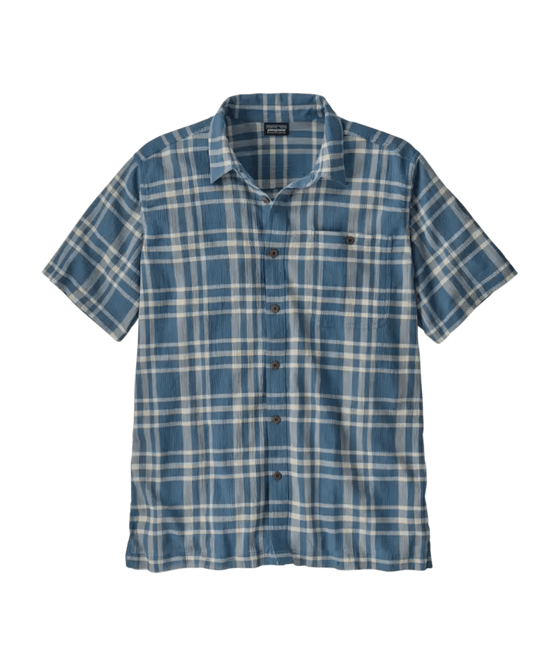 Men's A/C Shirt in Bloom: Still Blue | Patagonia Bend