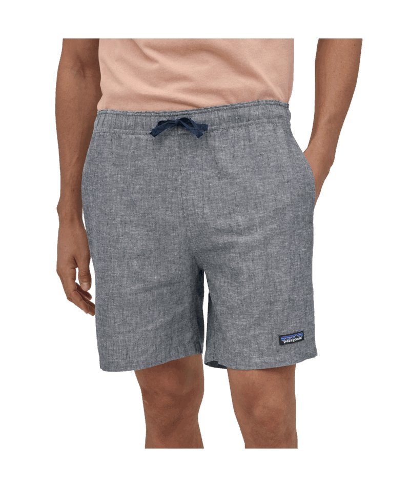 Men's Baggies Naturals in CHAMBRAY: FEATHER GREY | Patagonia Bend