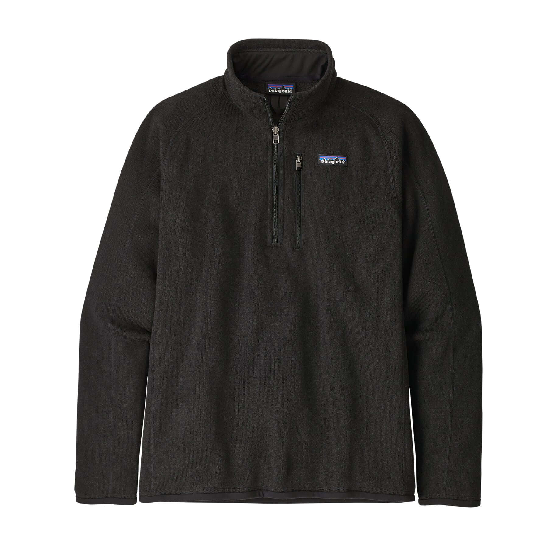 Men's Better Sweater® 1/4 - Zip in Black | Patagonia Bend