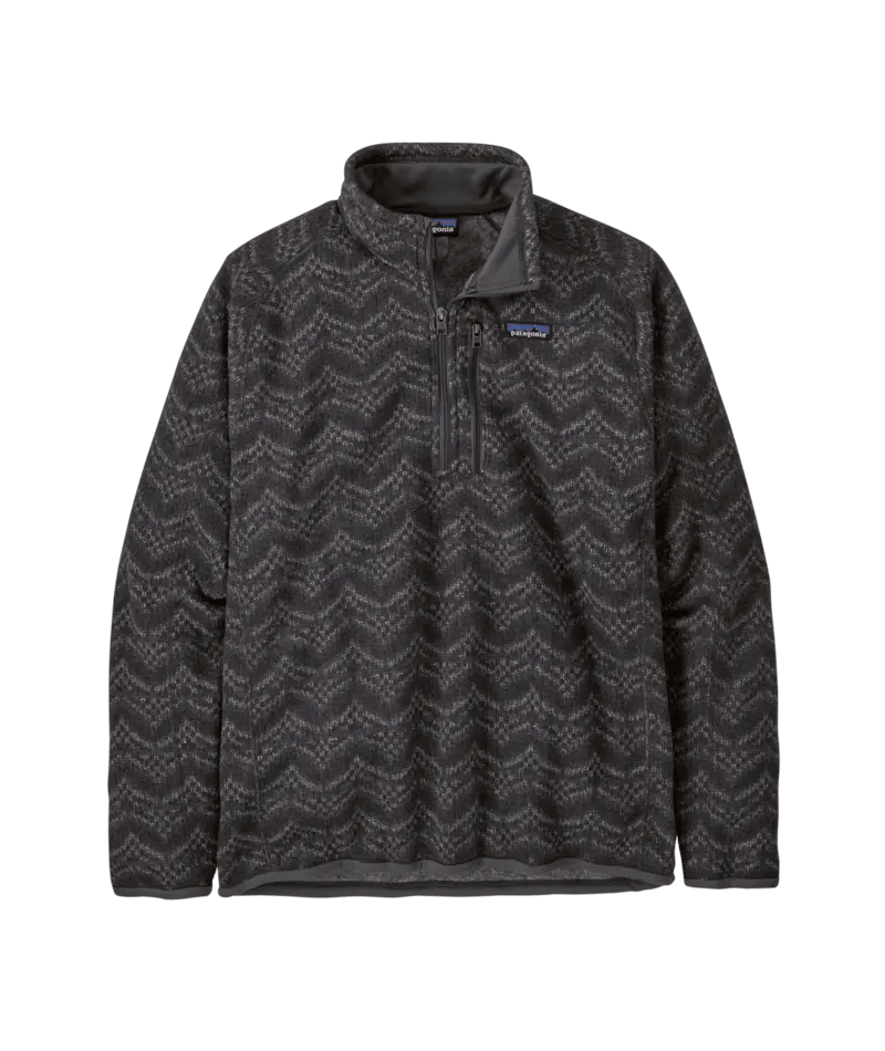 Men's Better Sweater® 1/4 - Zip in Island Escape: Forge Grey | Patagonia Bend