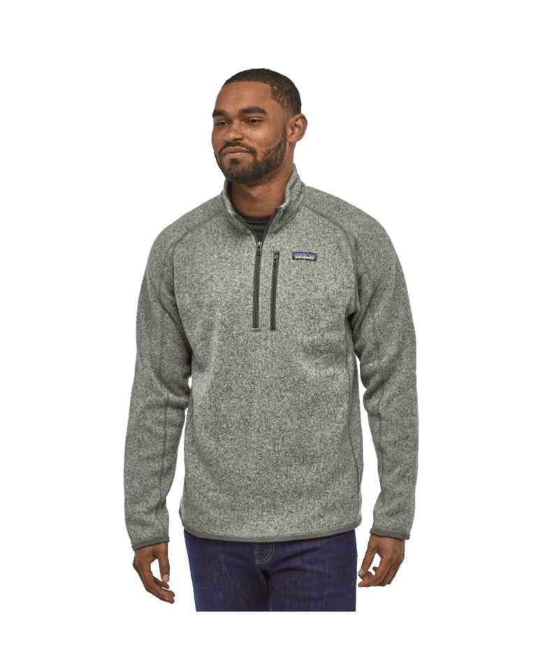 Men's Better Sweater 1/4 Zip in STONEWASH | Patagonia Bend