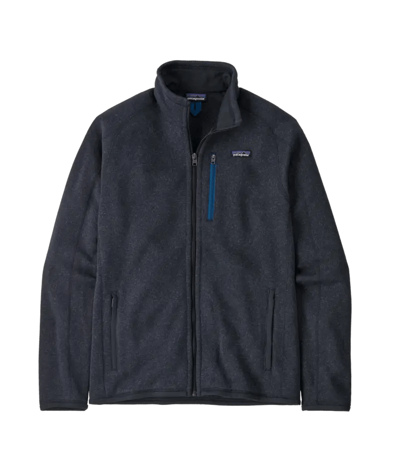 Men's Better Sweater® Jacket in Pitch Blue | Patagonia Bend