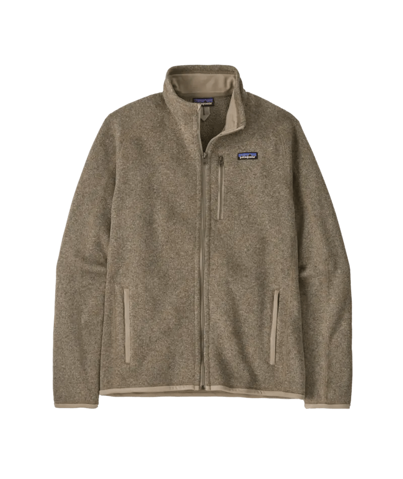 Men's Better Sweater Jacket in Seabird Grey | Patagonia Bend