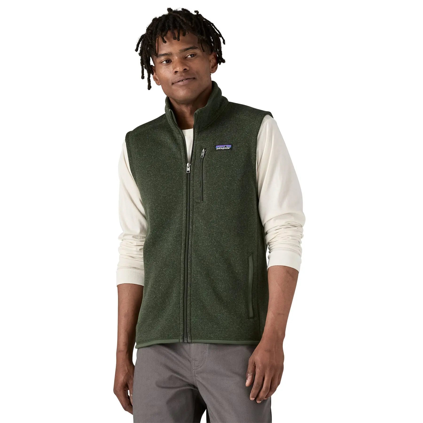 Men's Better Sweater® Vest in Torrey Pine Green | Patagonia Bend