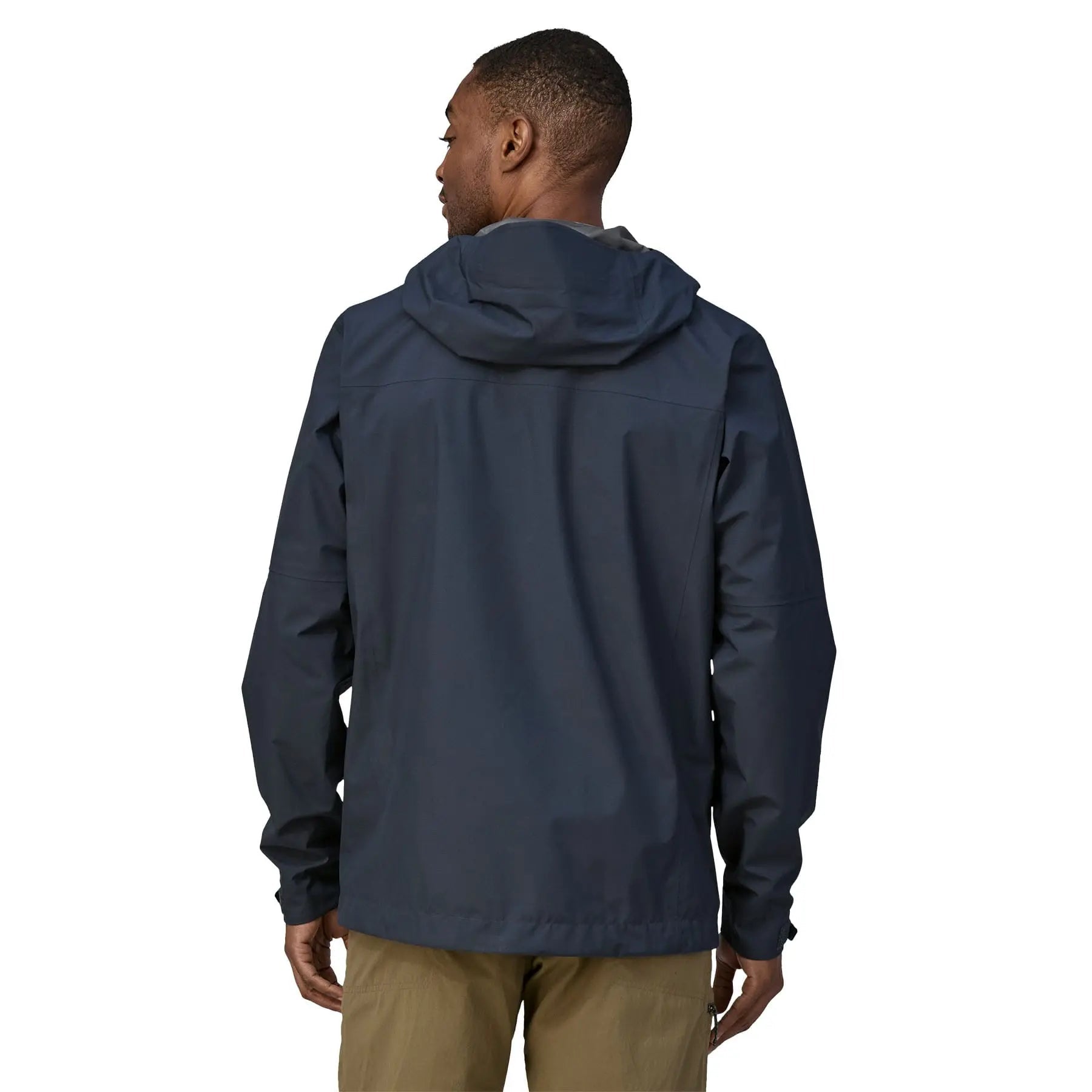 Men's Boulder Fork Rain Jacket in Smolder Blue | Patagonia Bend