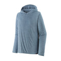 Men's Capilene® Cool Daily Hoody - Patagonia Bend in Steam Blue - Light Plume Grey X - Dye | Patagonia Bend